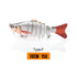 10/14cm Sinking Wobblers Fishing Lures Jointed Crankbait Swimbait 8 Segment Hard Artificial Bait For Fishing Tackle Lure